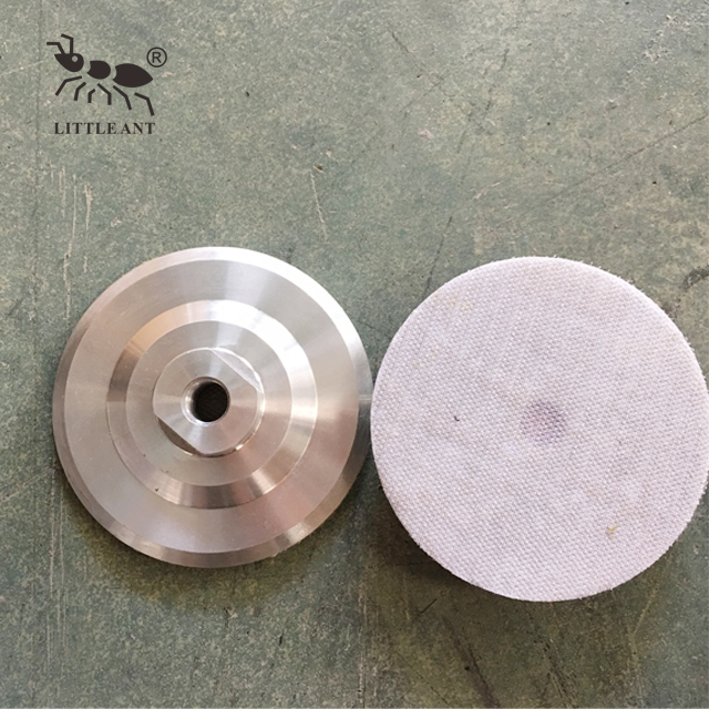 Aluminum backer pad الألومنيوم بؤرة الوسادة