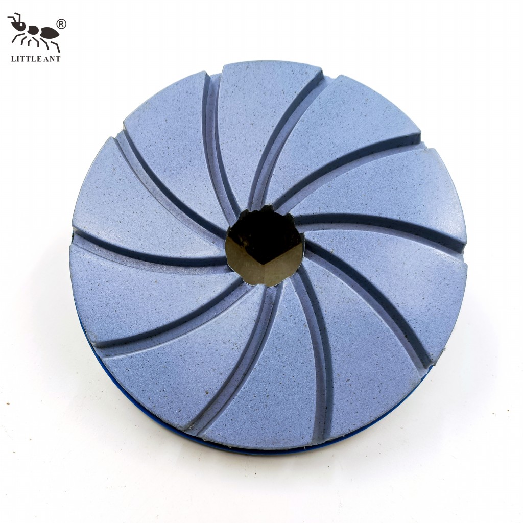 وسادة تلميع راتنجات قفل النمل الصغيرة مع PVC Backer Granite Marble Terrazzo Quartz