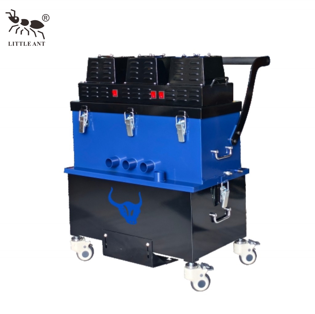 مكنسة كهربائية صناعية ذات ثلاثة رؤوس من ليتل أنت، XGN-330