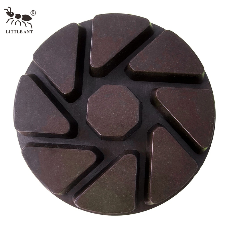 LITTLE ANT NEW 3 بوصة تورنادو الماس منصات تلميع الأرضيات الخرسانية لأرضية كاربوروندوم الصنفرة