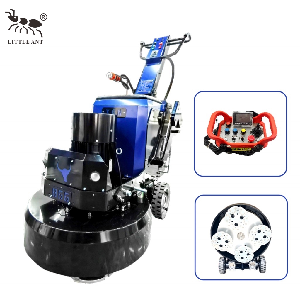 آلة طحن كبيرة ذكية بمحرك مزدوج تعمل بالتحكم عن بعد من LITTLE ANT XGN-866