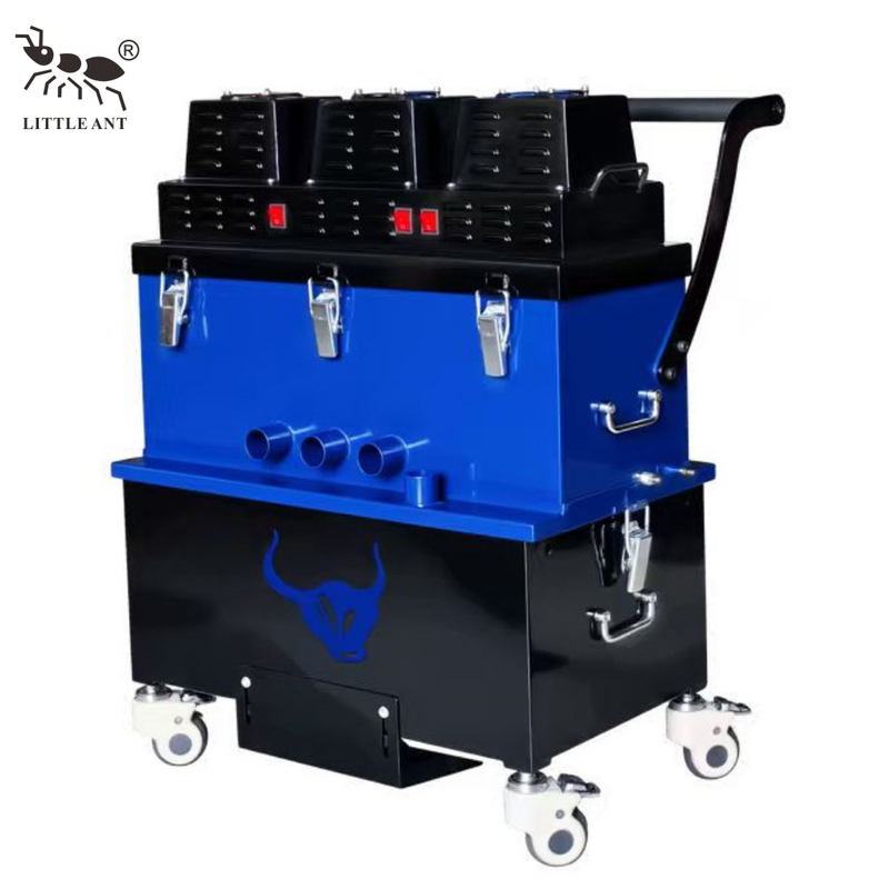 مكنسة كهربائية صناعية ذات ثلاثة رؤوس من ليتل أنت، XGN-330