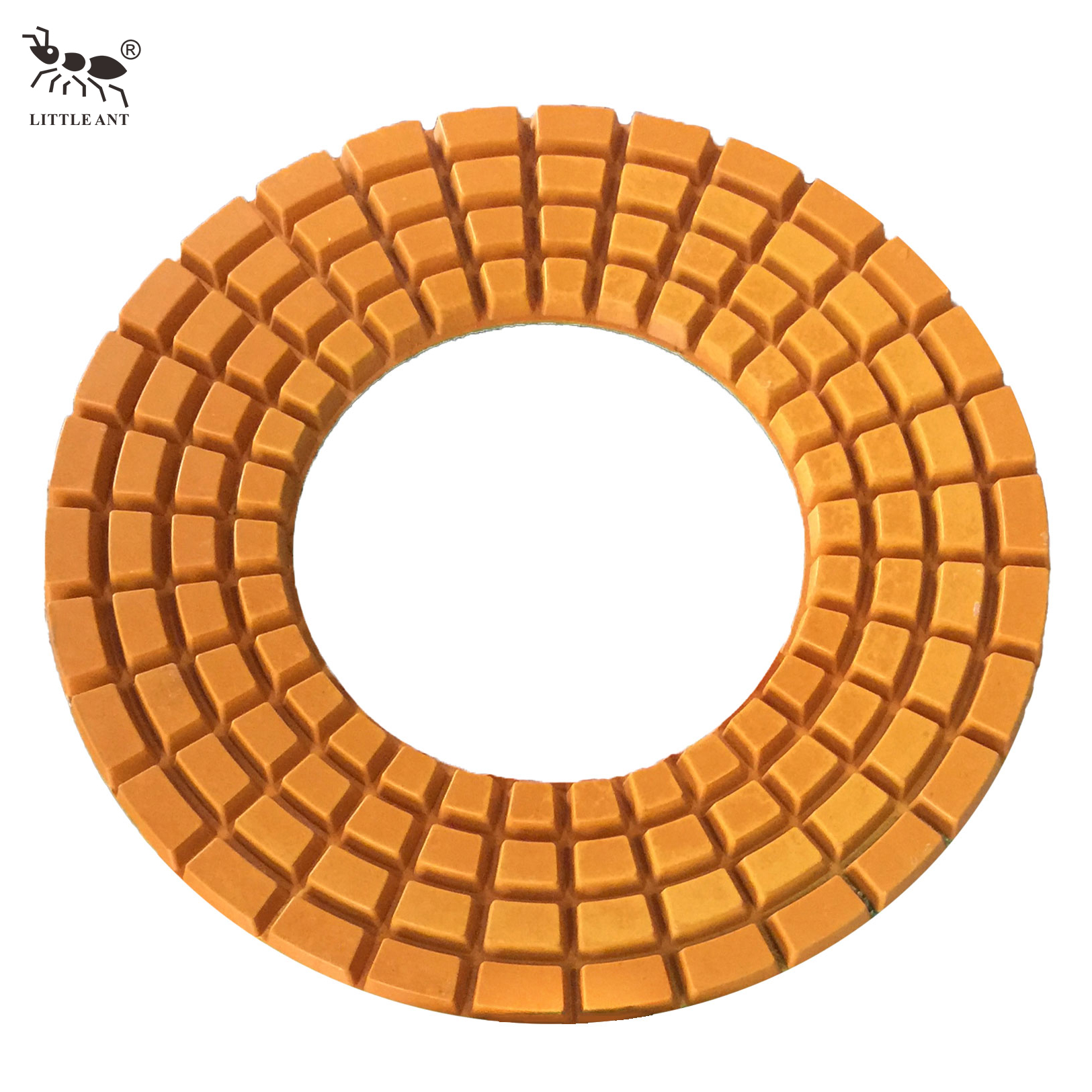 ليتل النمل 320 مللي متر الراتنج لوحة تلميع الأرضية الحفرة الكبيرة 4 صف لأداة السلطة الجرانيت الرخام تيرازو الكوارتز