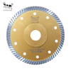 Little Ant 4 5 6 7 7 8 Inch Professional Diamond Turbo Blade with telflange for tile porcelain الرخام الخزفي