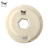 Little Ant Snail Lock 5inch 125mm Resin Edge Poching مع PVC Backer Granite Marble Terrazzo Quartz